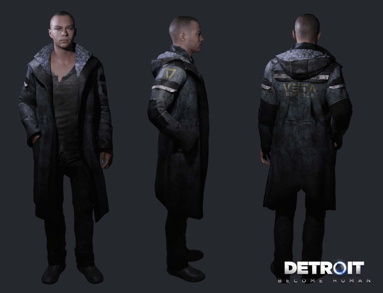 Game Color Charts - Detroit: Become Human (2018) by Quantic Dream