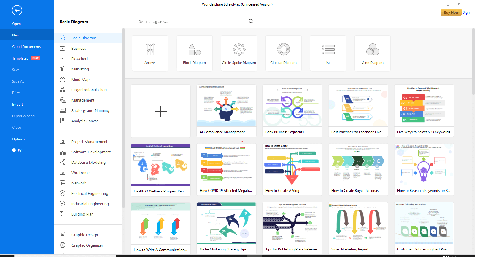 create a donut chart