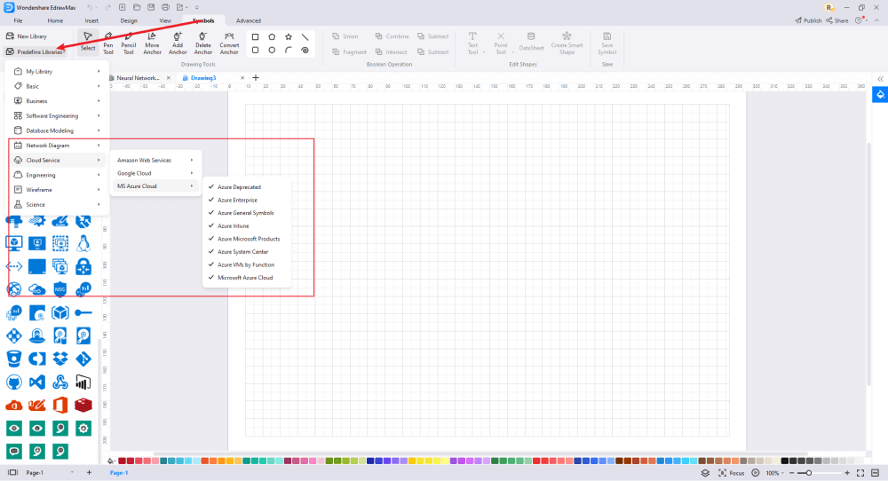 Wie man ein Azure-Architekturdiagramm zeichnet