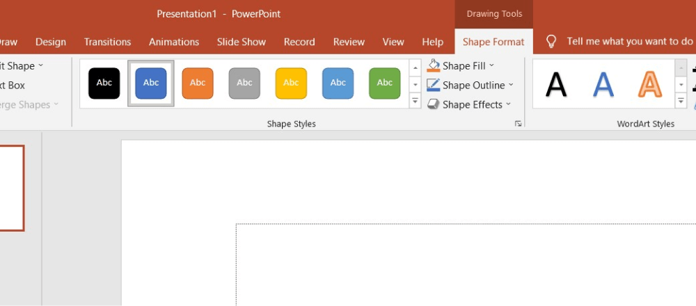 Draw a house plan in ppt