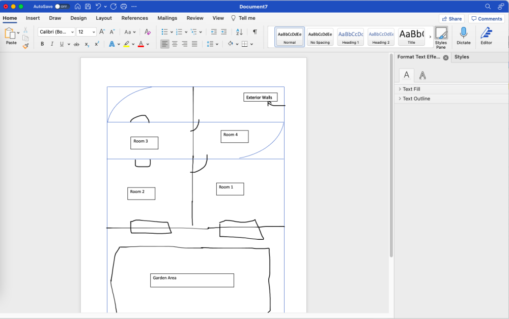 How to Draw a House Plan in Word EdrawMax