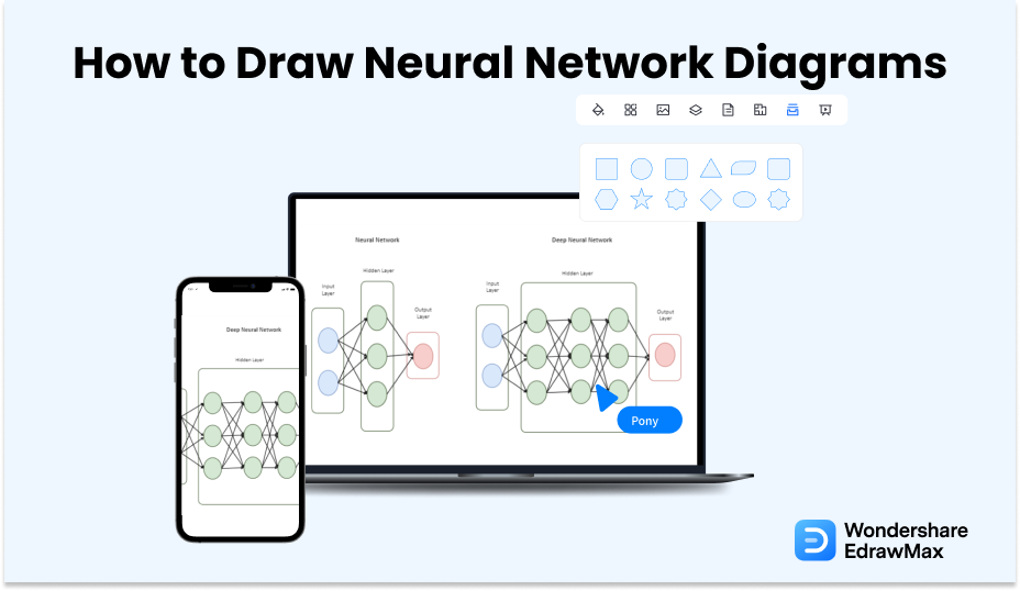 Wie man ein Diagramm eines neuronalen Netzwerks zeichnet Cover