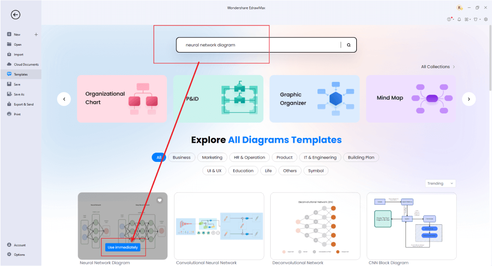 Wie man ein Diagramm eines neuronalen Netzwerks zeichnet