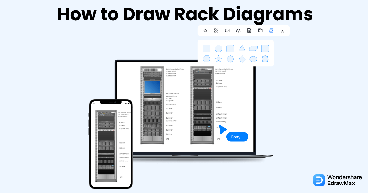 How to Draw Rack Diagrams EdrawMax