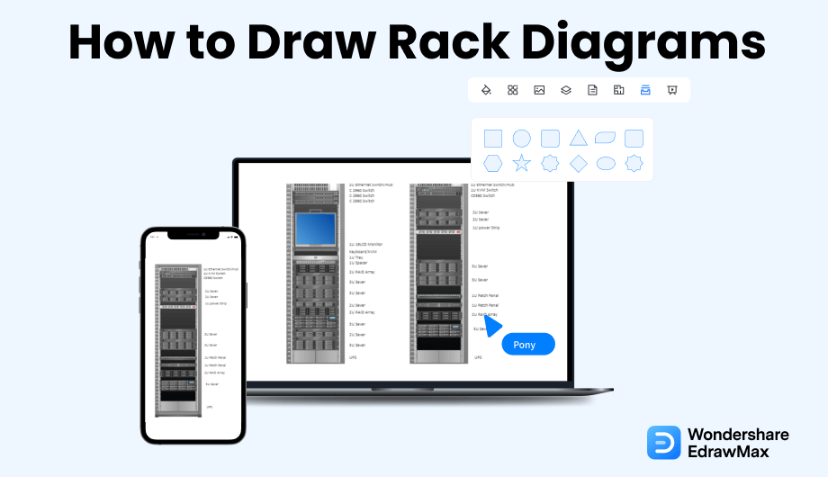 Wie man ein Rack-Diagramm zeichnet Cover
