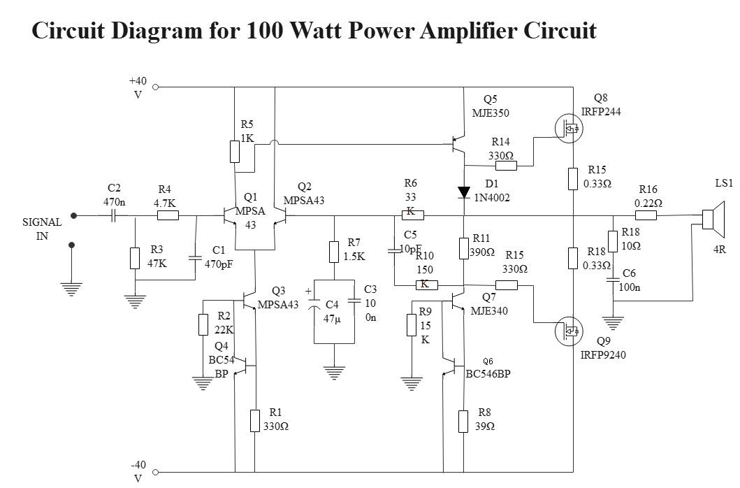 Exemplo de diagrama de instalação e circuito