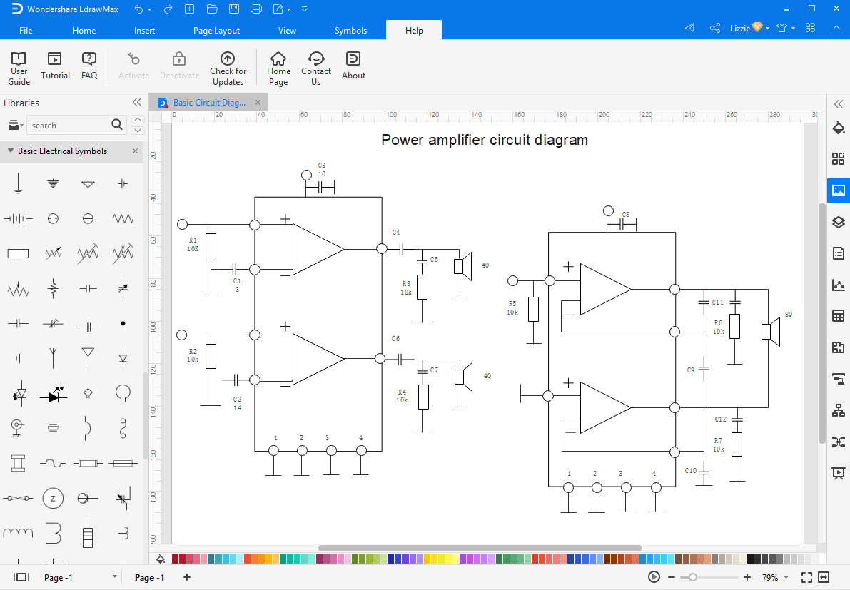 eazydraw electrical symbols