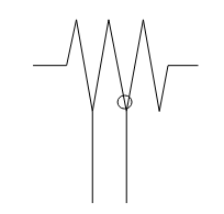 tapped resistor symbol