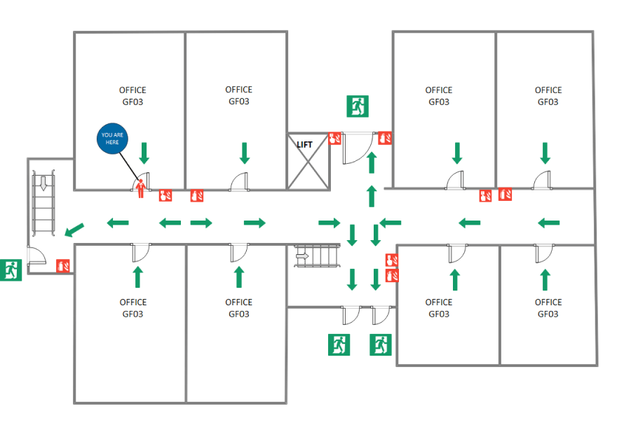 Free Editable Evacuation Plan Examples And Templates Edrawmax 5901