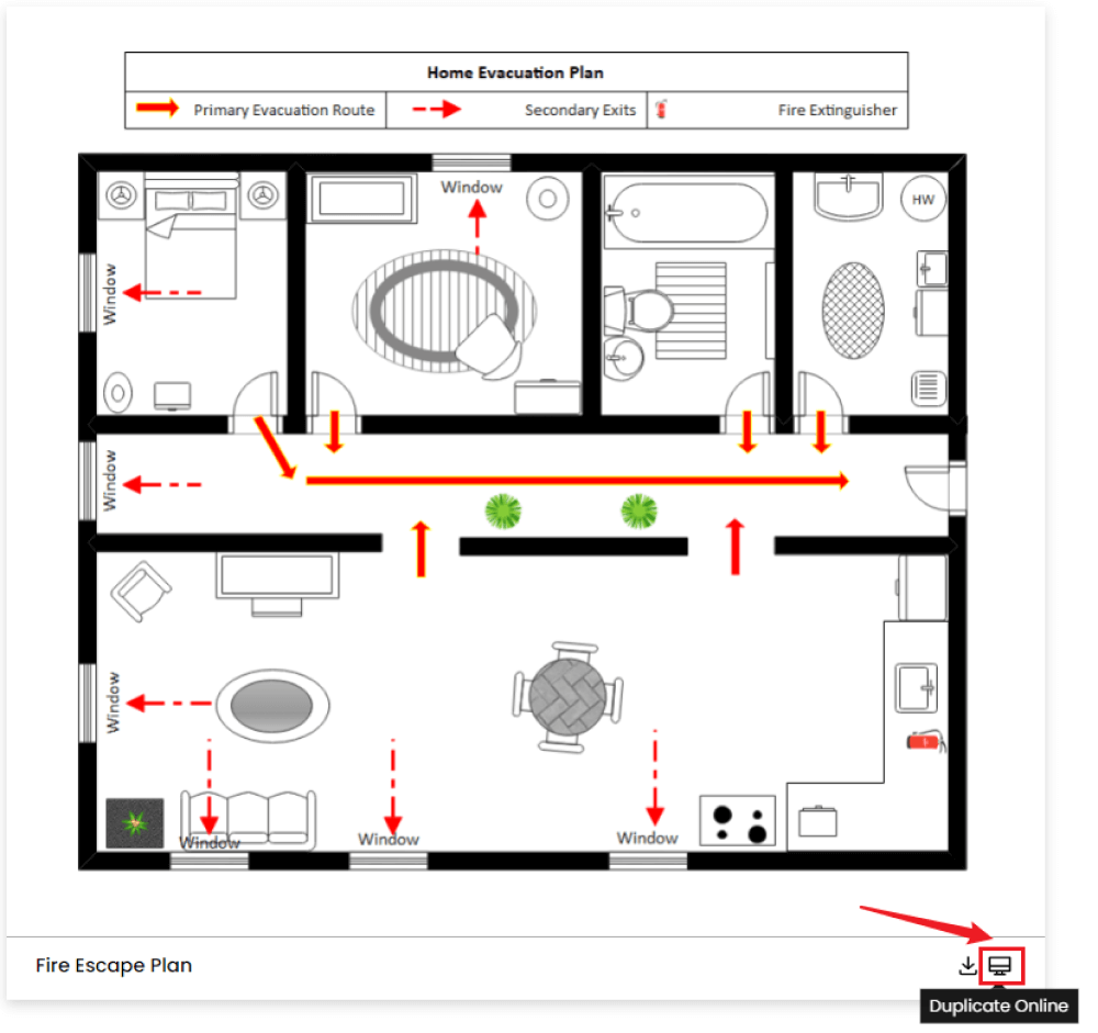 Free Editable Evacuation Plan Examples And Templates Edrawmax 5235