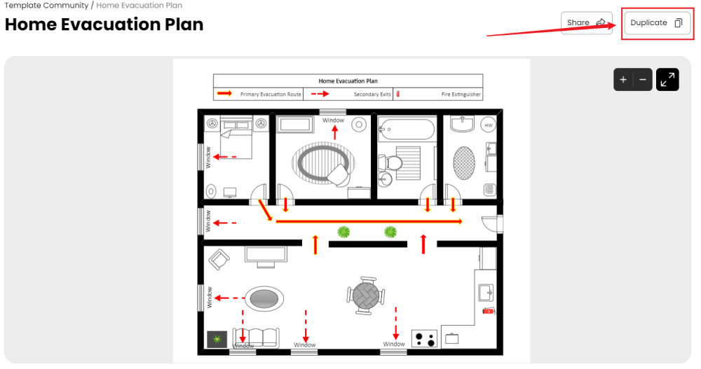 Free Editable Evacuation Plan Examples And Templates Edrawmax 3676