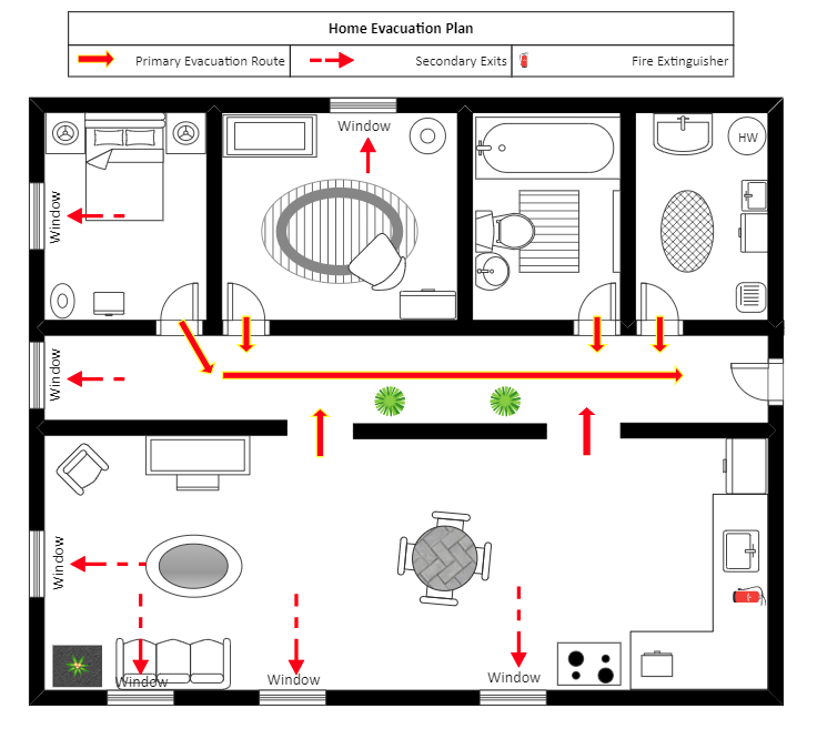 Evacuation Plan The Complete Guide EdrawMax 2023