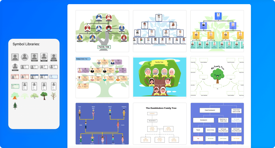 Free Family Tree Maker with Free Templates - EdrawMax