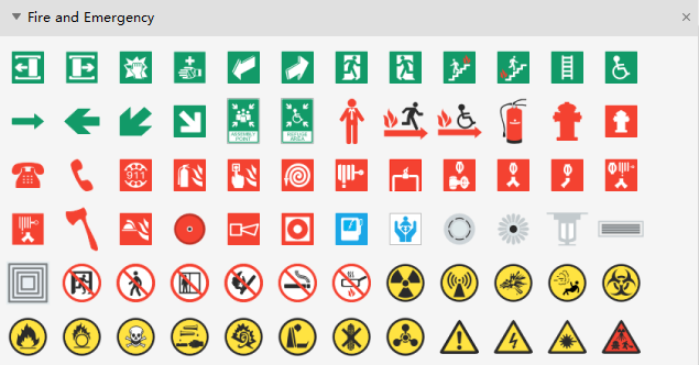  Evacation Diagram Symbol