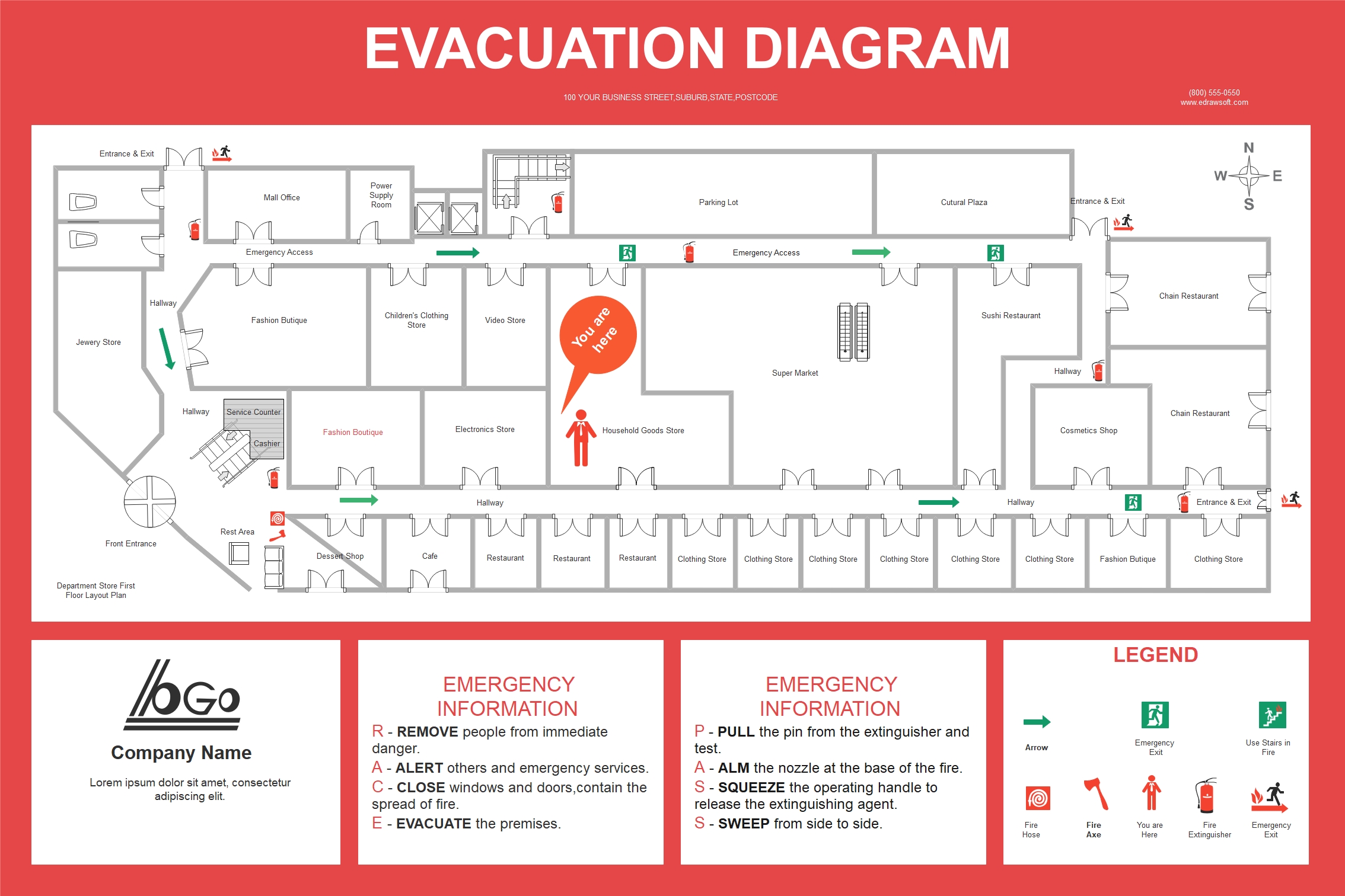 fire escape example