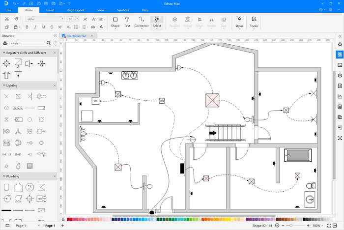 Create Floor Plan Diagram for Excel