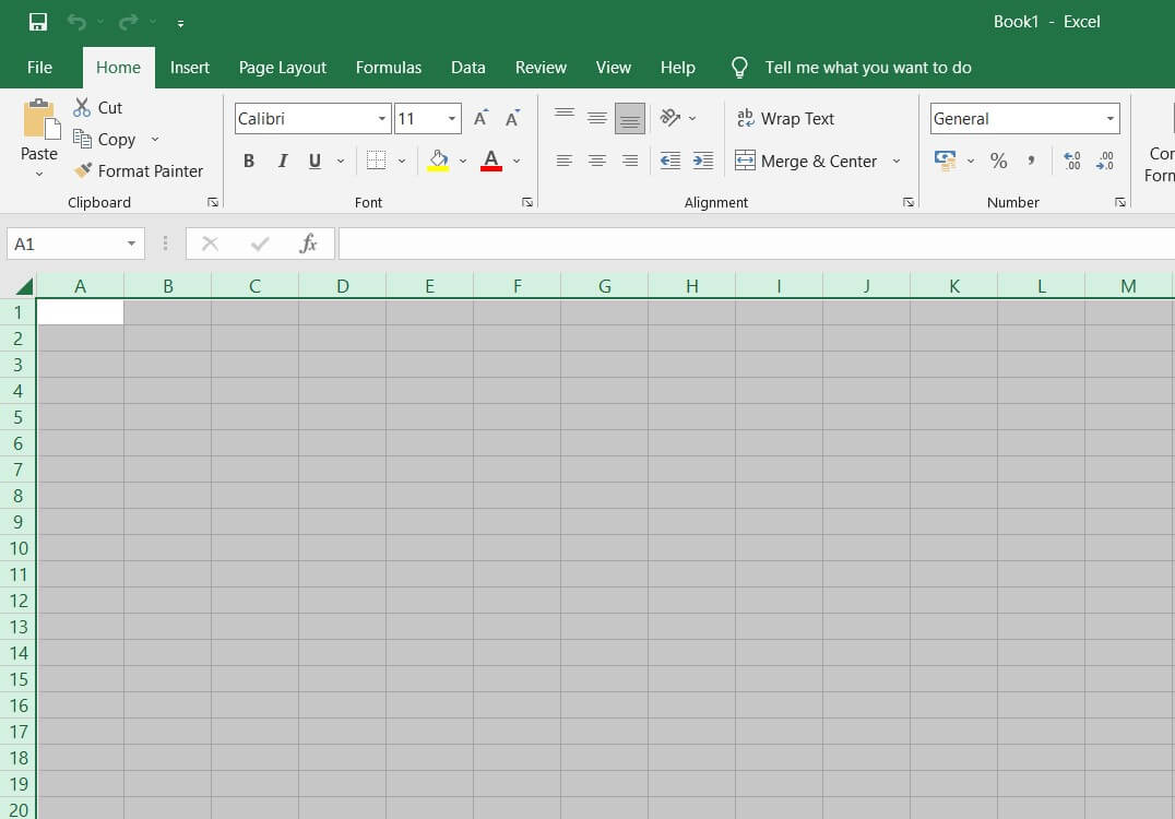 Erstellen Sie einen Grundriss in Excel