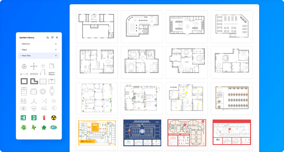 Illustration Floor Plan Floorplanner Stock Photo by