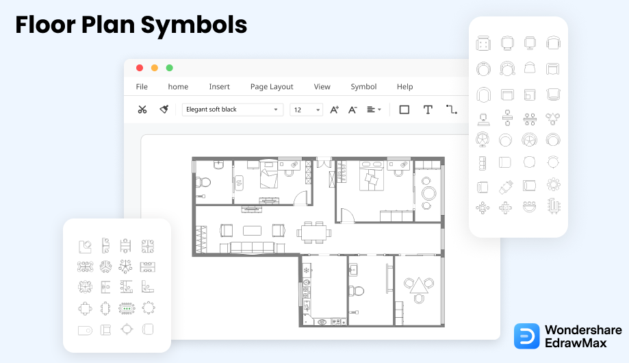 Floor Plan Symbols & Meanings