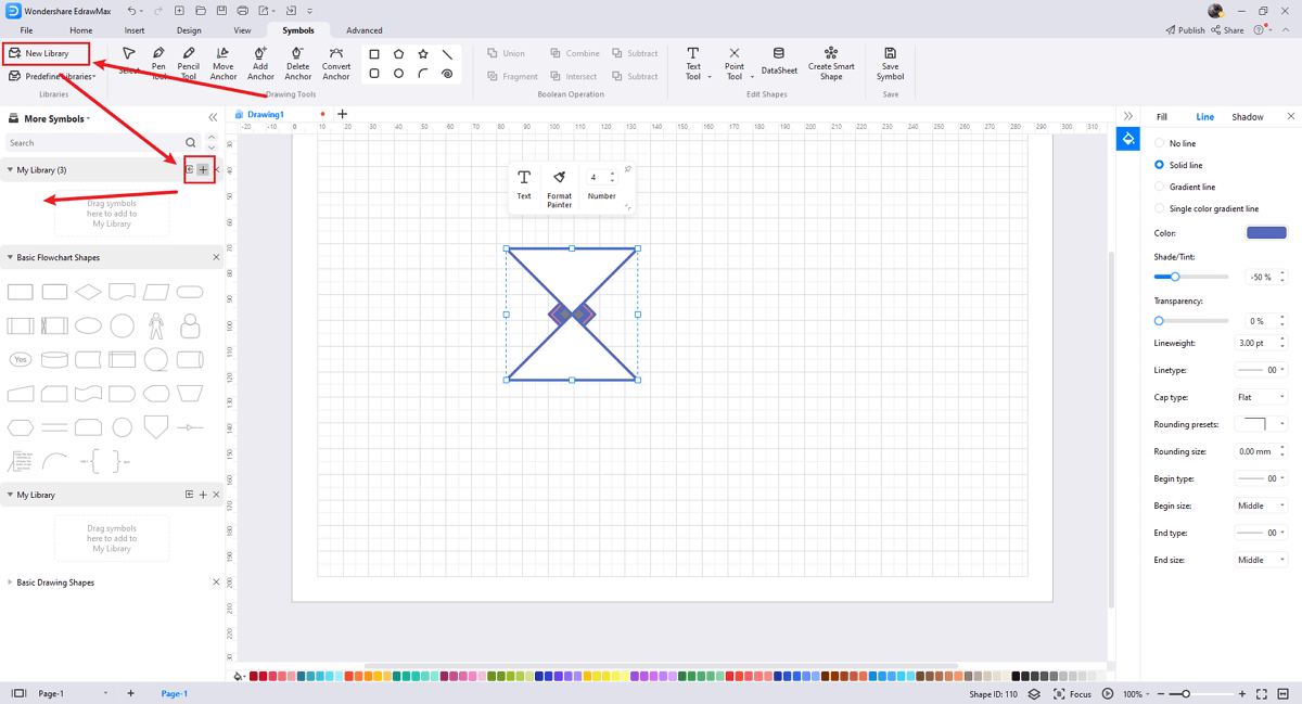 basic flowchart symbol with meanings to create the flowchart 11443710  Vector Art at Vecteezy