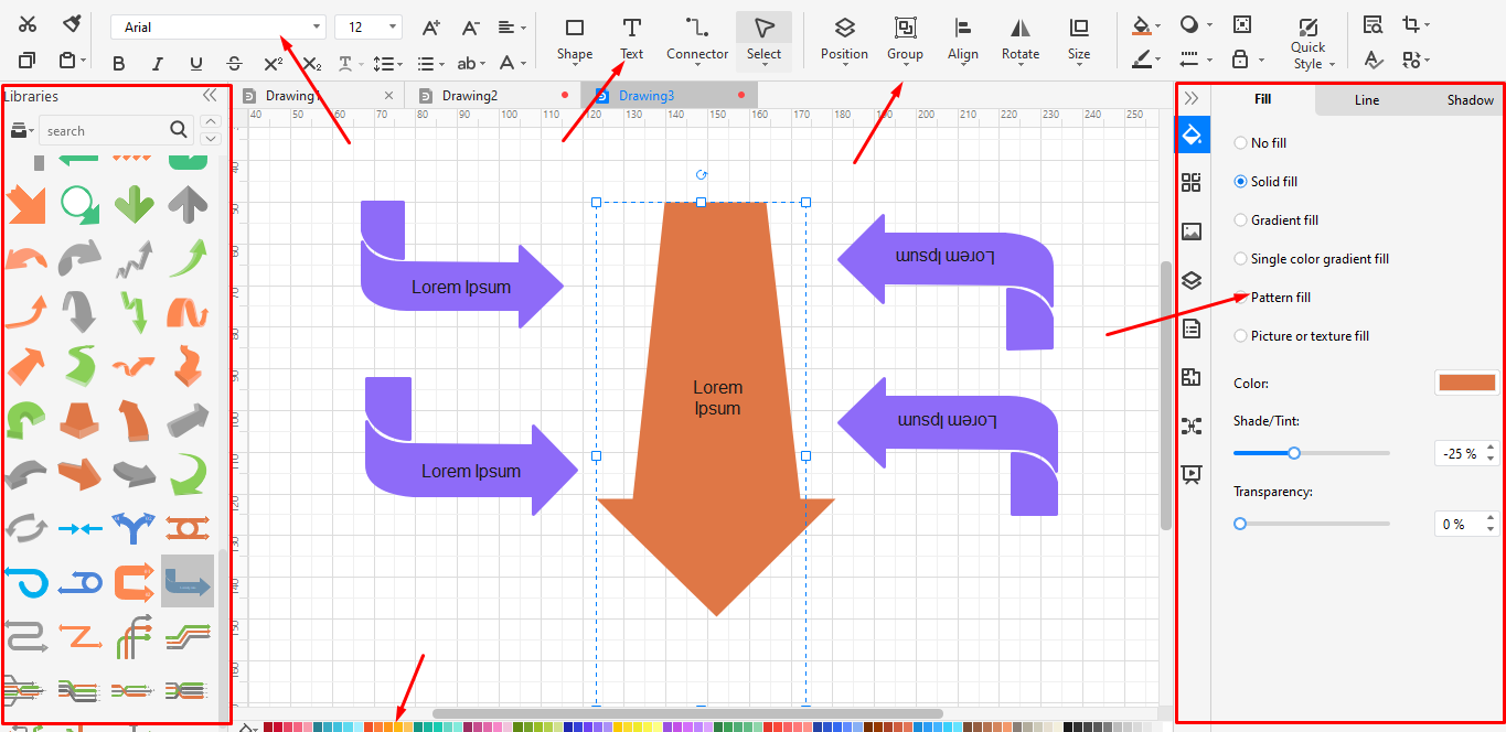 edit the diagram