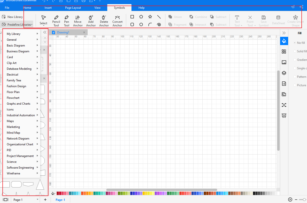 Select templates or Create from scratch