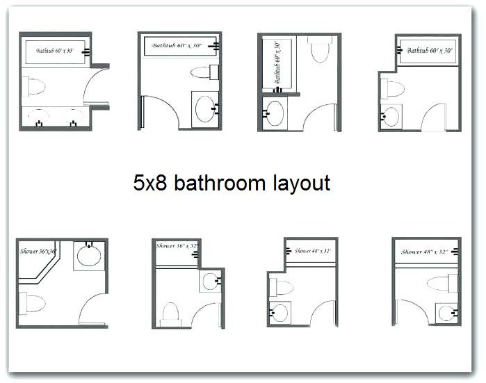 8 x 9 master bathroom layout