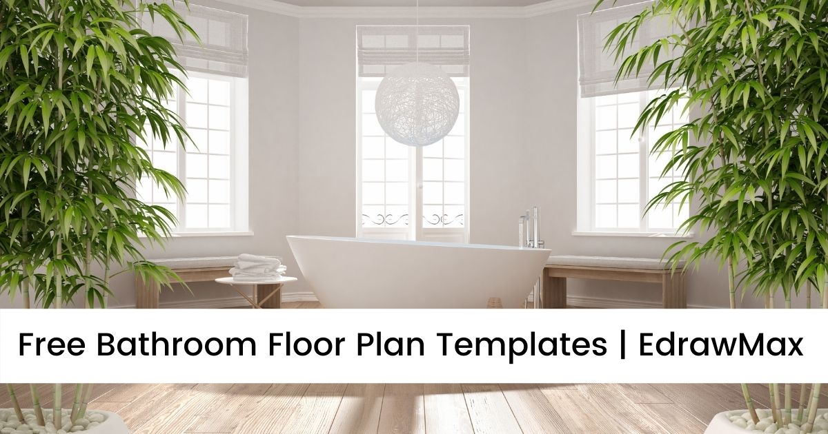 Free Bathroom Floor Plan Templates With Classic Layouts Edrawmax