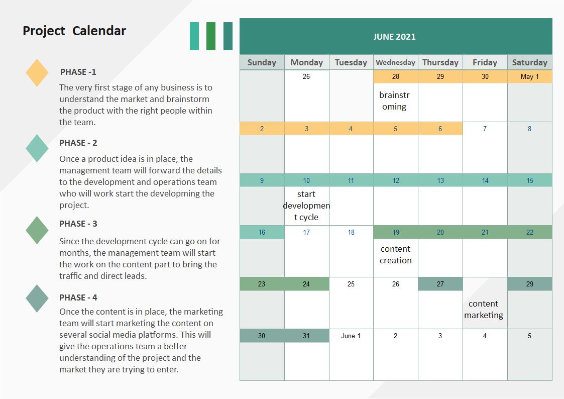 Projektkalender