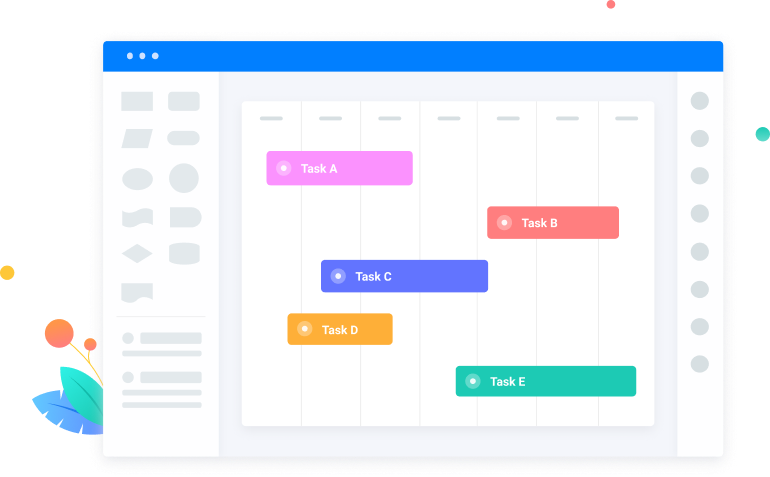 Creador de diagramas de Gantt