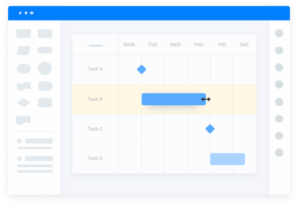 Organiza y programa las tareas rápidamente