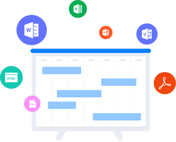 Presentar, compartir e imprimir diagramas de Gantt en alta calidad