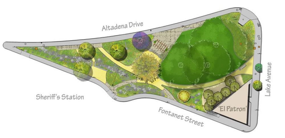 Odd-Shaped Garden Plan