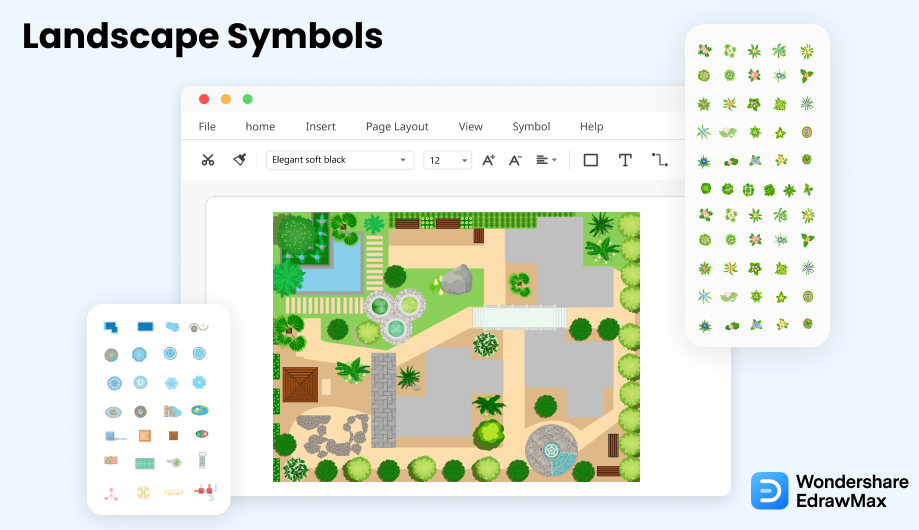 Drawing Landscape Symbols