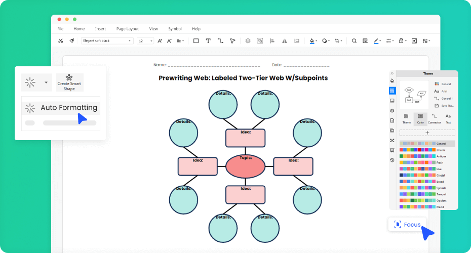 Free Graphic Organizer Software With Free Templates Edrawmax 1638