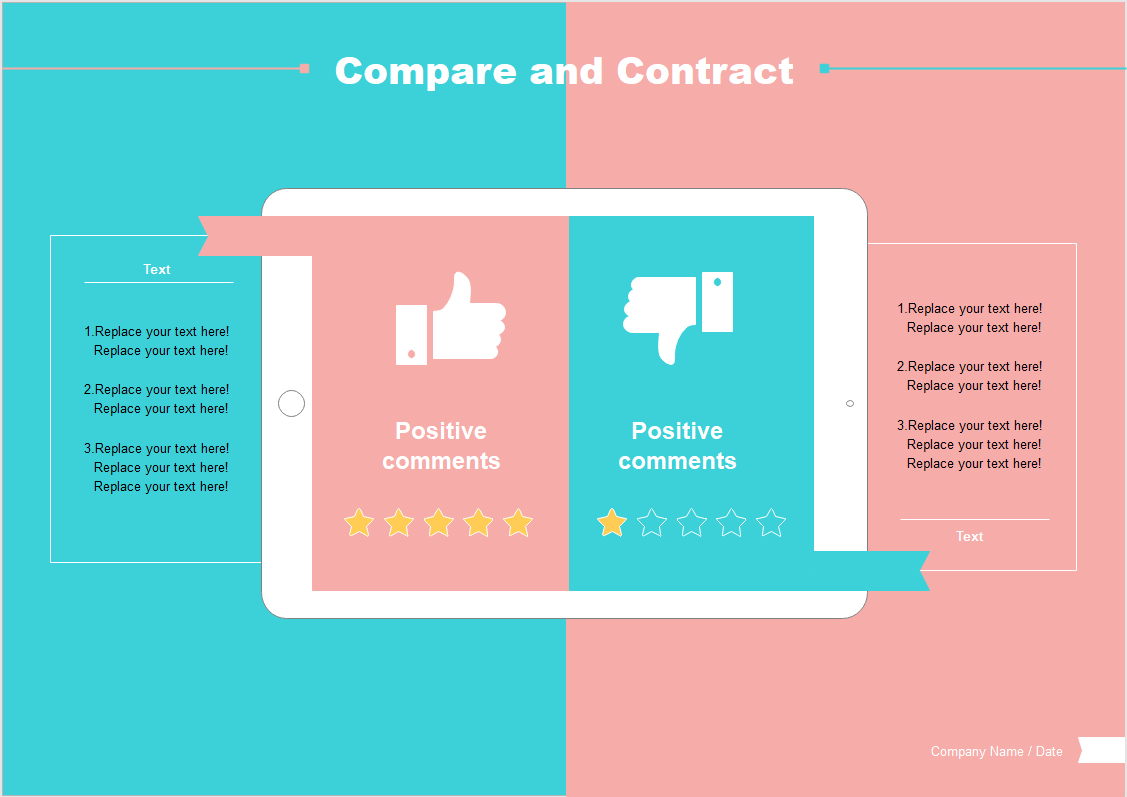 Compare and Contrast Graphic Organizer