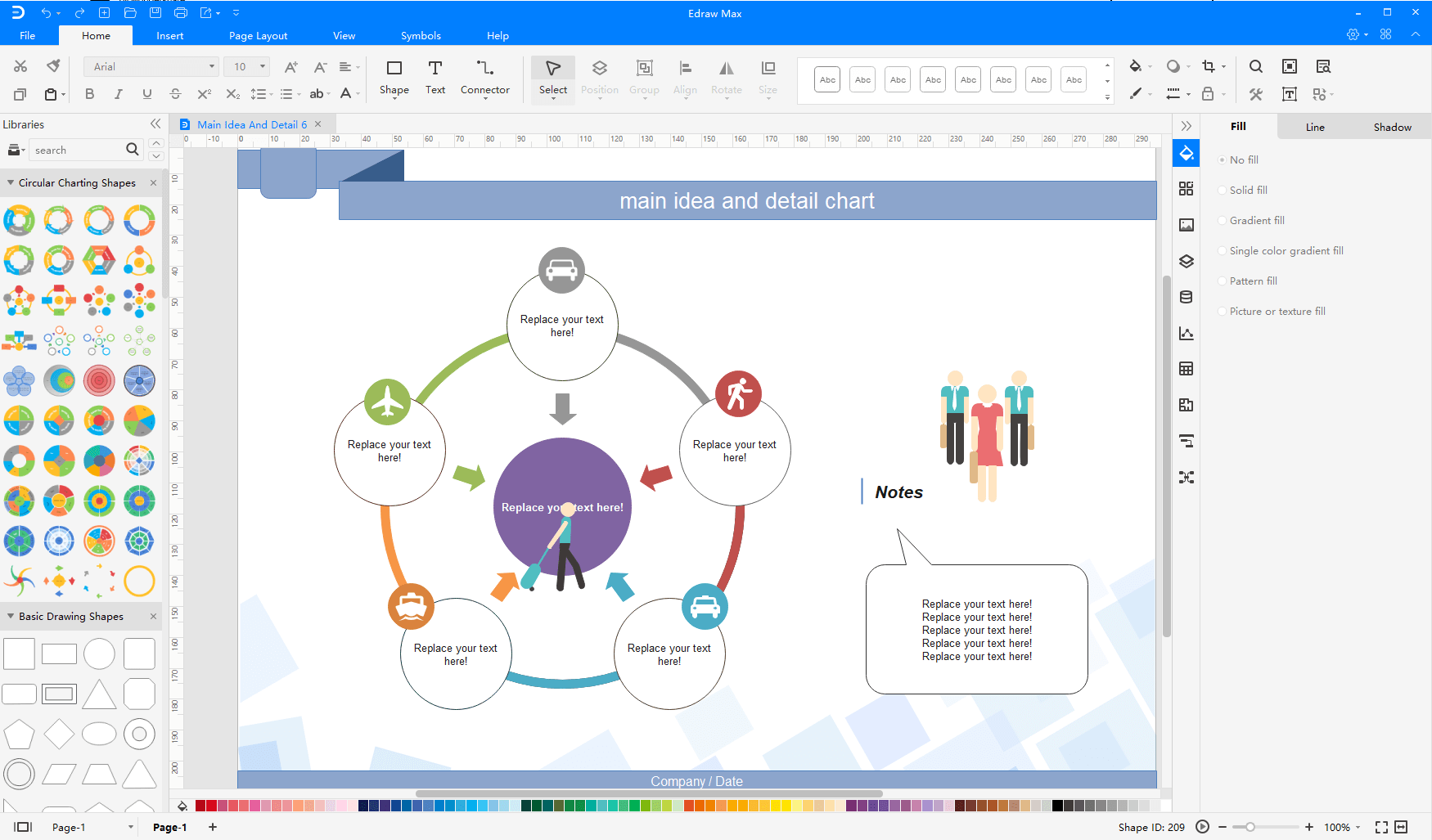 Graphic Template in Word - FREE Download