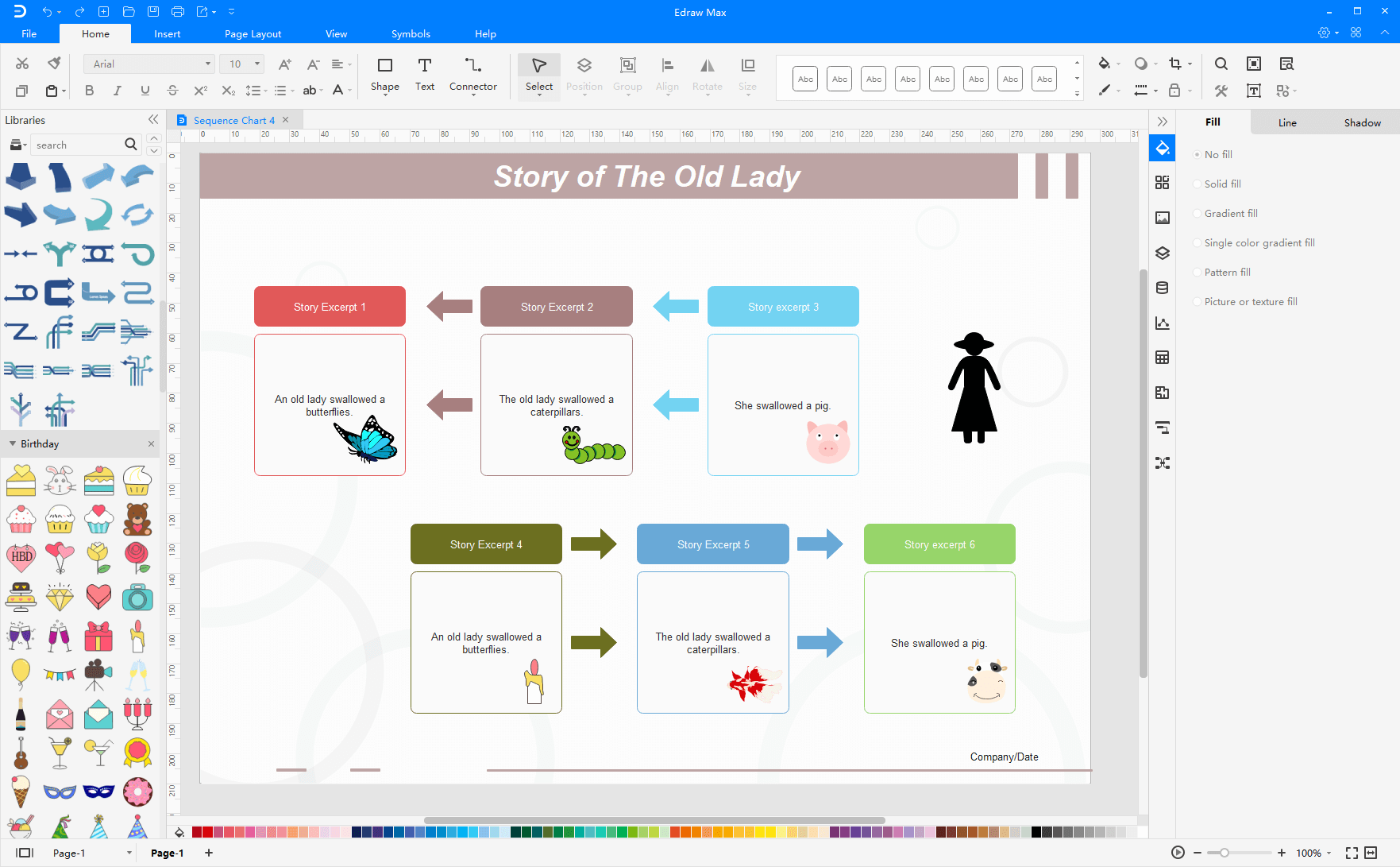 Personaliza tu organizador gráfico en EdrawMax