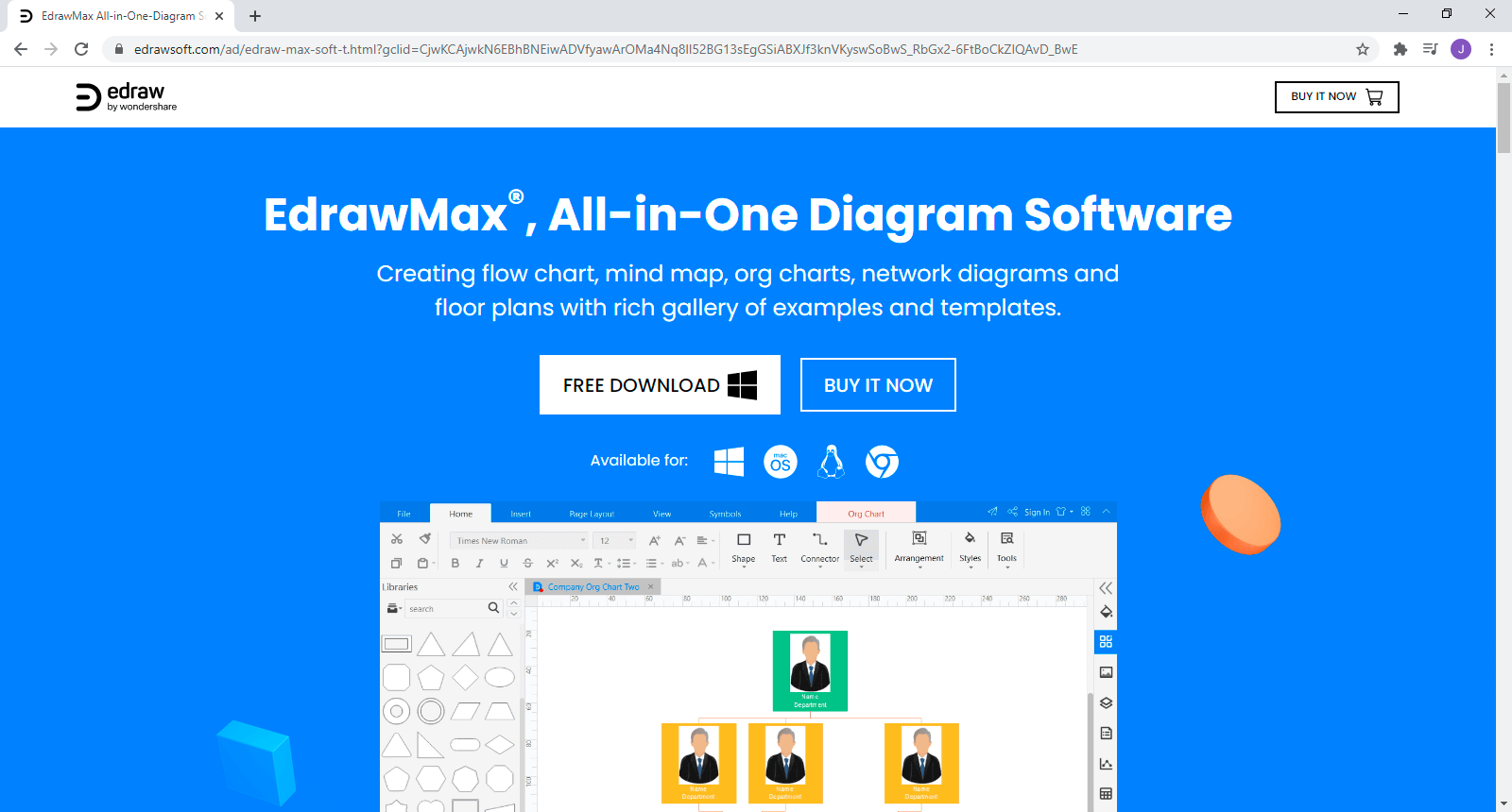 Download and install EdrawMax