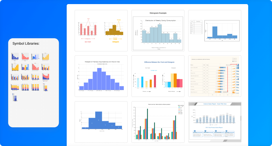 excel histogram template