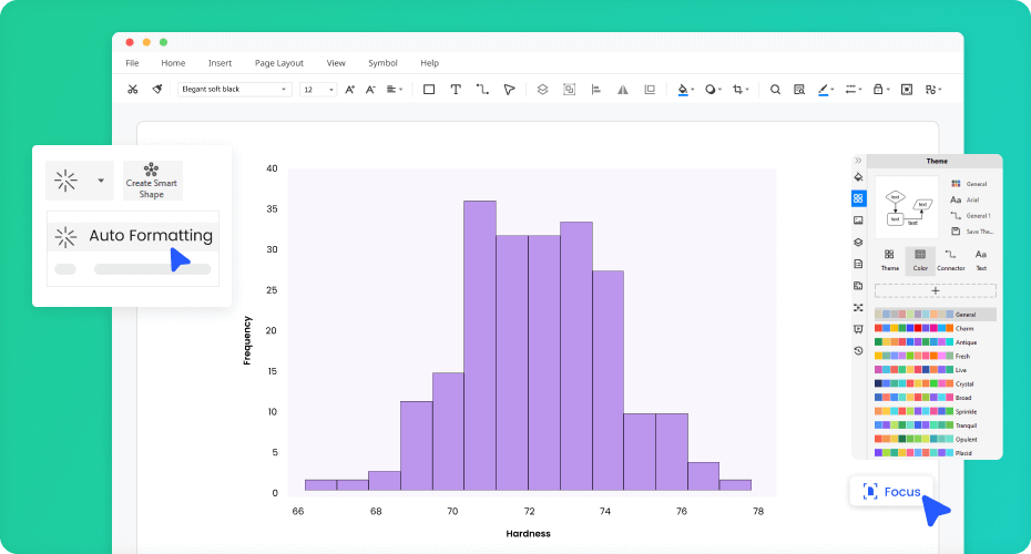 excel histogram template