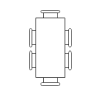 Rectangle Dining Table