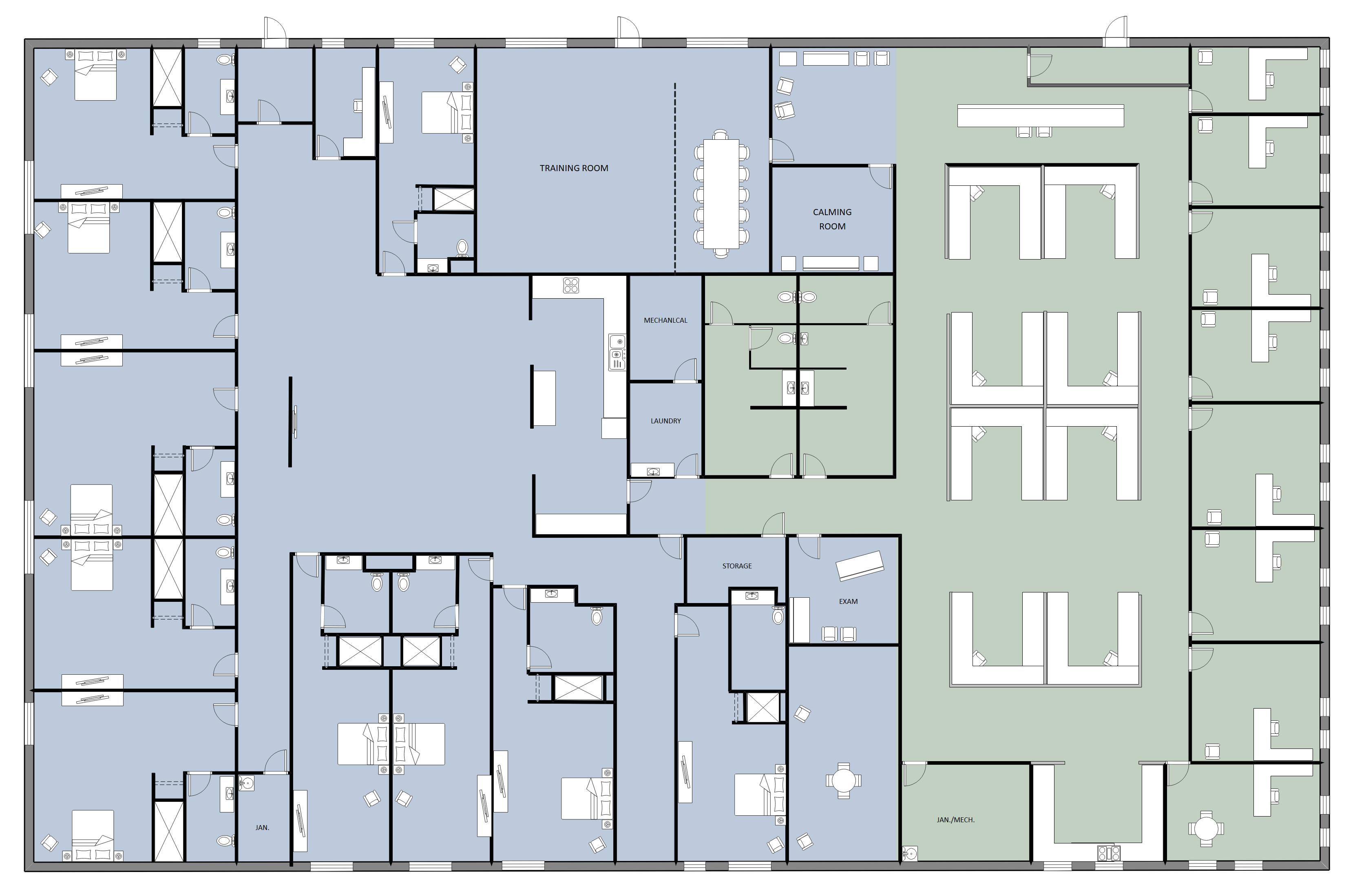 hospital building plans