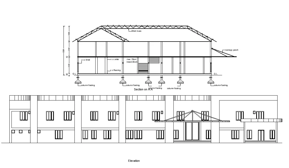 Hospital Elevation Design