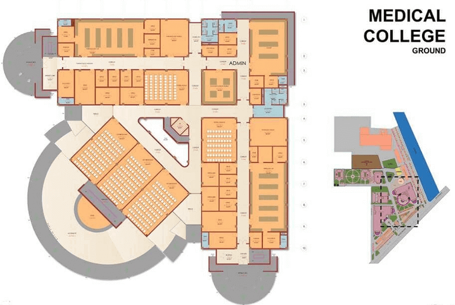 Medical College Floor Plan