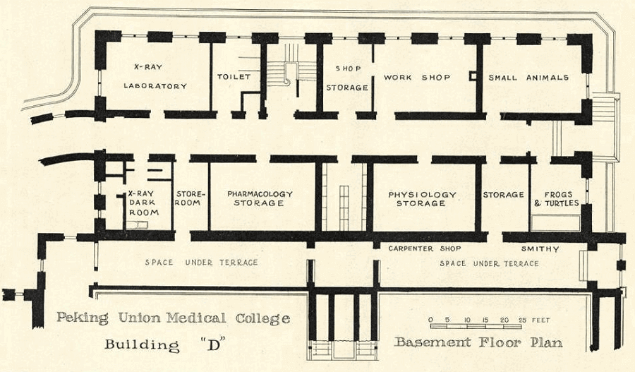 Medical College Floor Plan Example