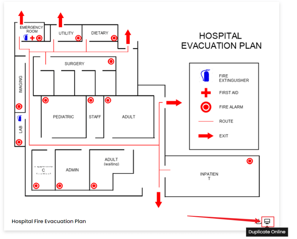 Free Editable Hospital Floor Plan Examples And Templates Edrawmax