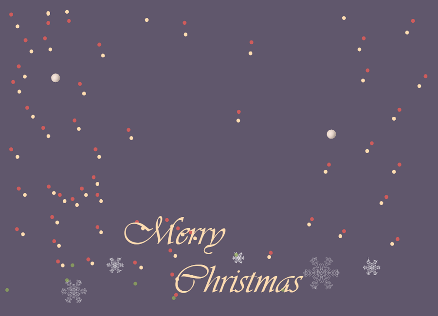 Christmas Card Background
