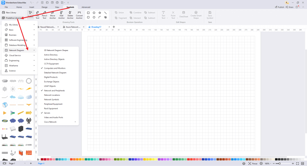 Wie man ein Netzwerkdiagramm zeichnet