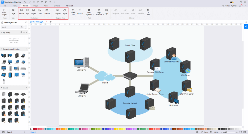 How To Draw Network Diagrams EdrawMax